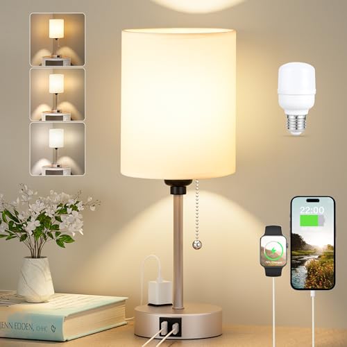 Small Bedside Table Lamp for Bedroom