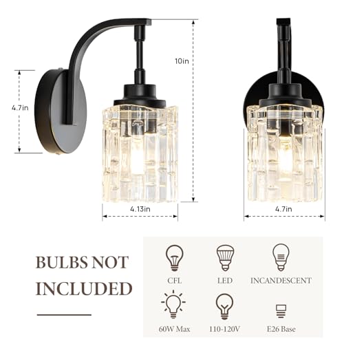 Matte Black Wall Sconce