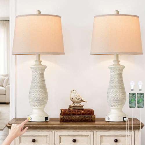 28.5” Table Lamps for Living Room (2 Count)