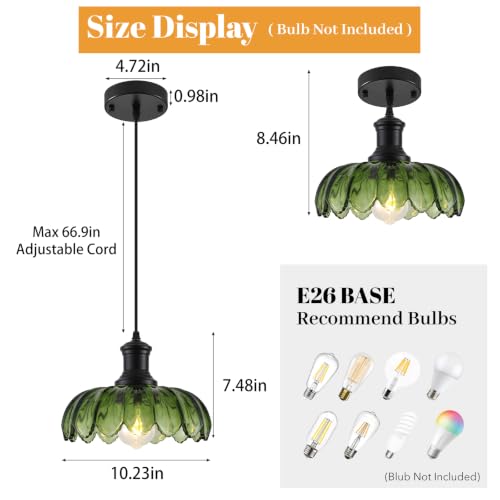 Green Pendant Light