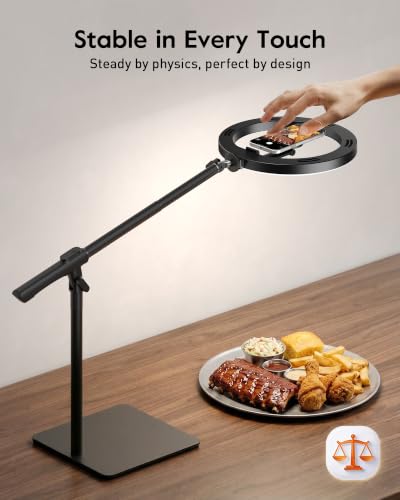 Ring Light with Magnetic Phone Holder