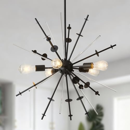 Modern Black Chandelier