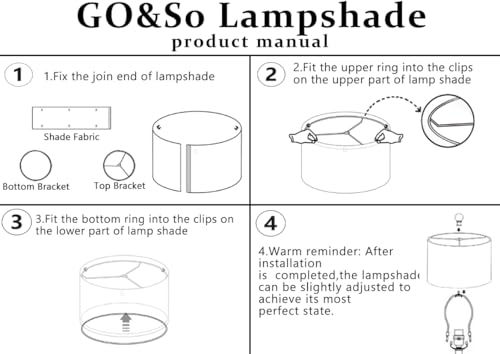Lamp Shades Set of 2 (2 Count)