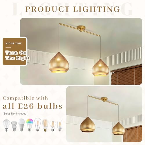 Gold Moroccan Pendant Light 2