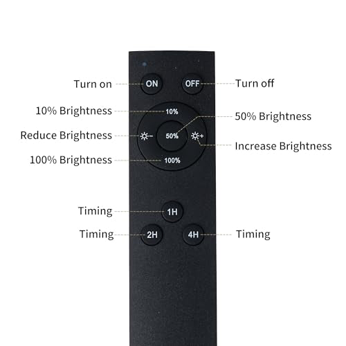 8000mAh Wireless Wall Sconces with Remote Control 3000K (2 Count)