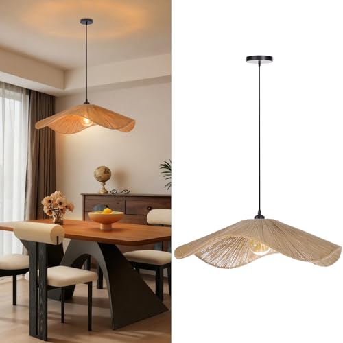 25.5" Boho Twine Pendant Lamp Shade
