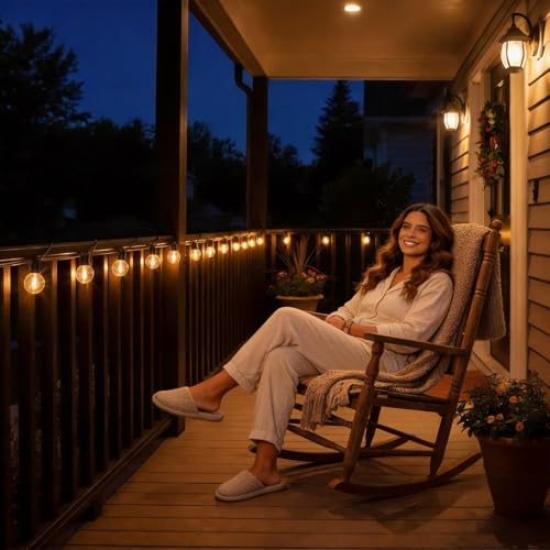 60 FT Outdoor String Lights (60 Foot)