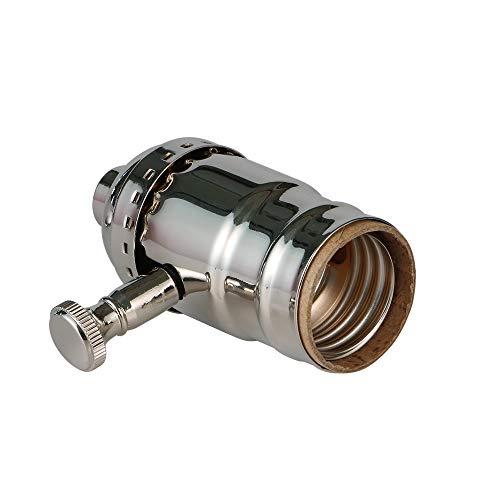 Antique Full Range Dimmer Socket Incandescent Lamp Holder Vintage Edison Pendant Light Socket E26 150 Watt 120 Volt