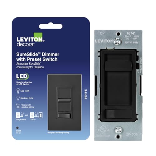 SureSlide LED Advanced Dimmer Switch for 150W Dimmable LED