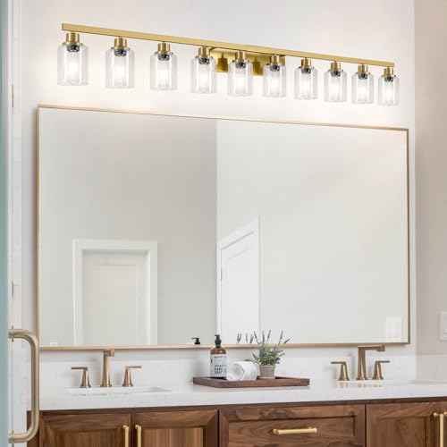 Gold Bathroom Vanity Light 10