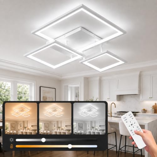 Modern Black Led Ceiling Light 3