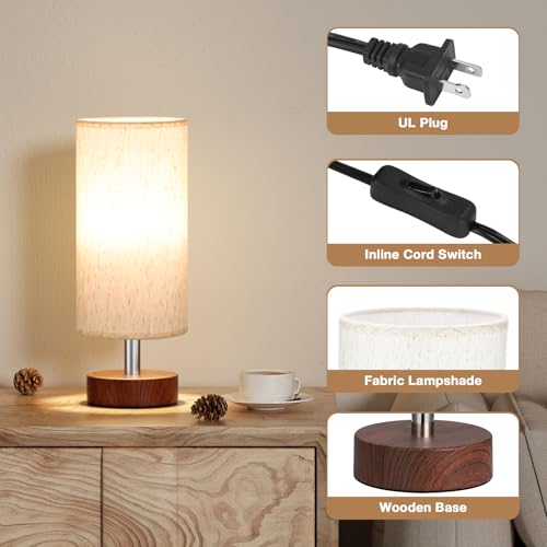 Table Lamps Set of 2 （Cream Shade (2 Count)