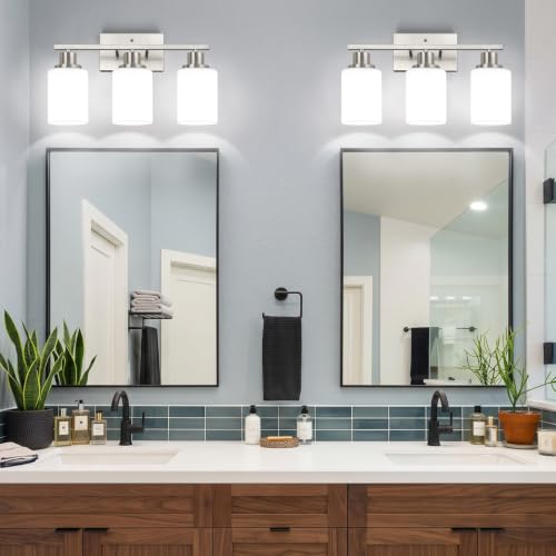 3 Light Bathroom Light Fixtures