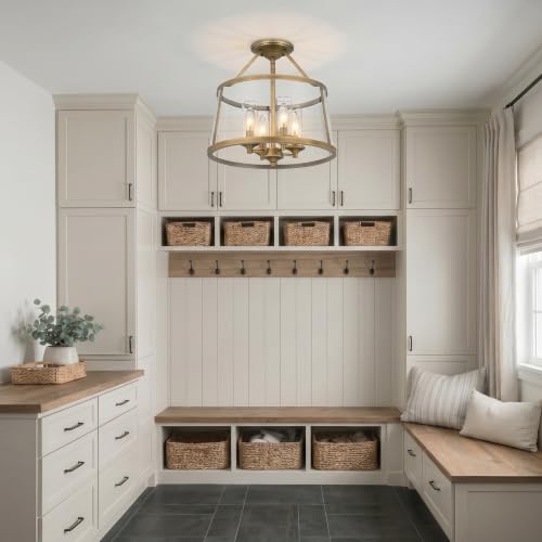 Barlow Semi Flush Mount Ceiling Light Fixture