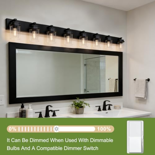 Black Bathroom Light Fixtures