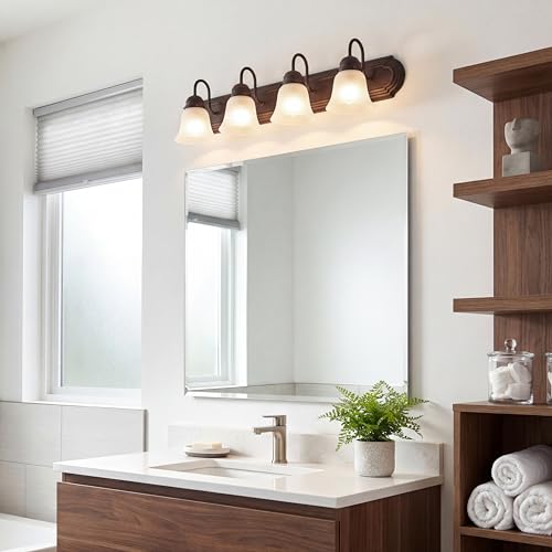 4 Light Bathroom Vanity Light