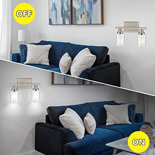 2 Light Wall Sconces