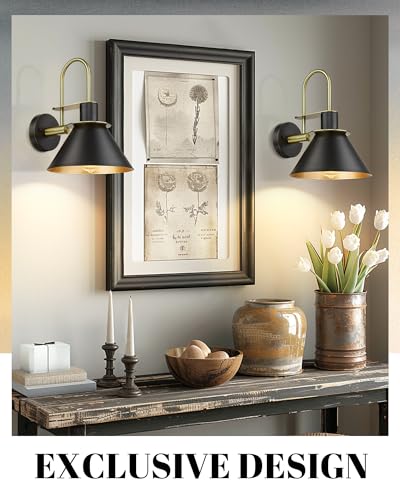 Black Wall Sconce