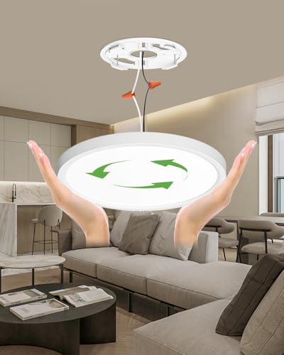 4Pack 12 Inch LED Ceiling Light Flush Mount (4 Count)