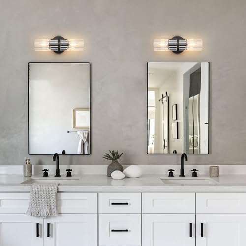 Crystal Wall Sconces Set of Two