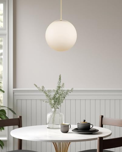 Ceres 14" Modern Globe Pendant Light for Kitchen Island