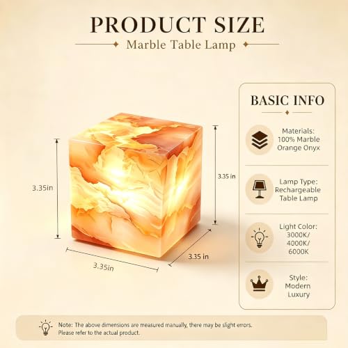 Marble Lamp Luxury Stone Table Lamp Type