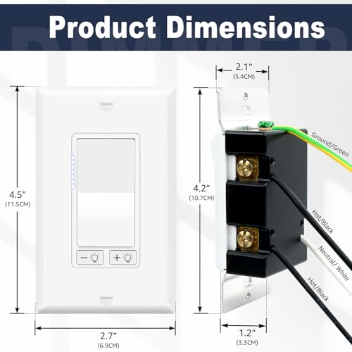 Dimmer Light Switch (20 Count)