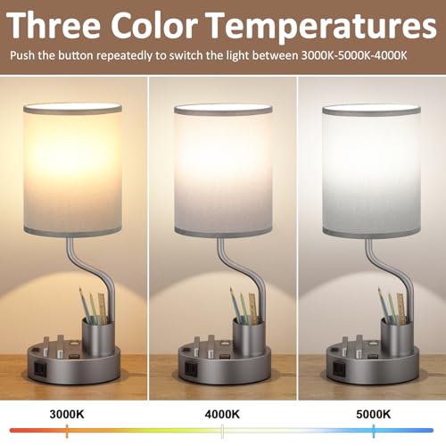 Bedside Lamps for Bedroom Set of 2 (2 Count)
