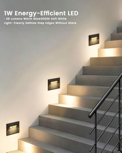 4 Pack Outdoor Step Lights