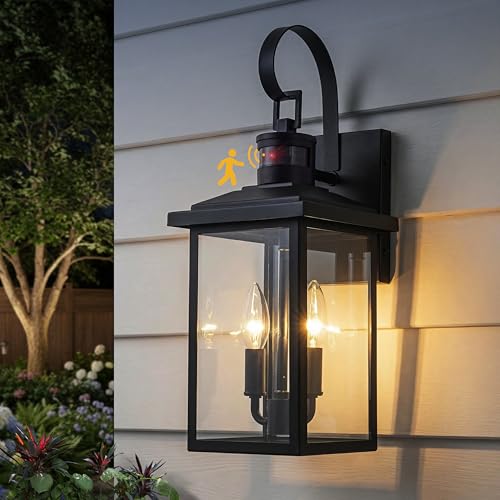 18" Large Motion Sensor Outdoor Porch Lights