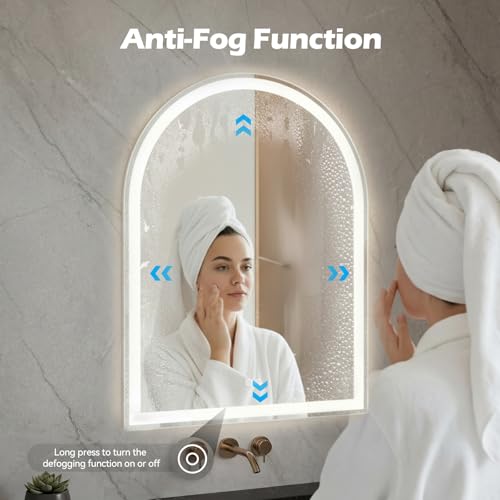 24"x36" LED Bathroom Mirror with Lights
