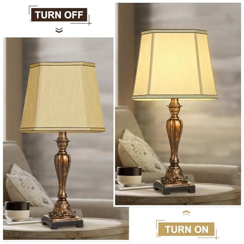Rectangle Cut Corner Lamp Shades Set of 2 (2 Count)