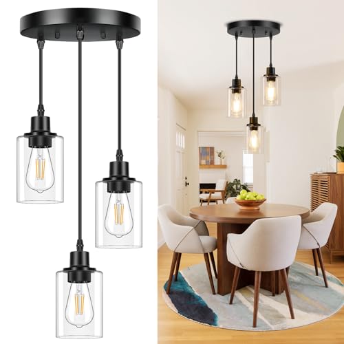 3 Light Pendant Light Fixtures