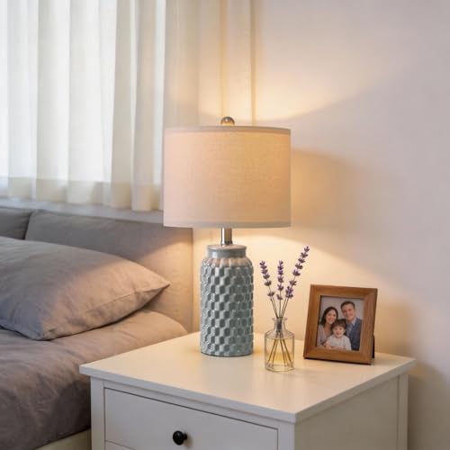 20.5" Ceramic Table Lamps Set of 2 (2 Count)