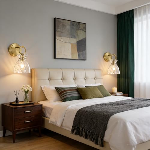 Gold Wall Sconce 1