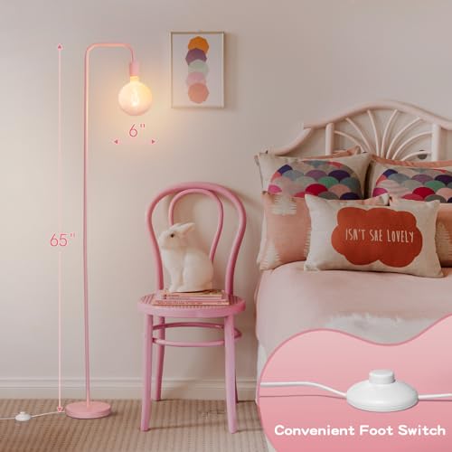 Pink Floor Lamp for Bedroom
