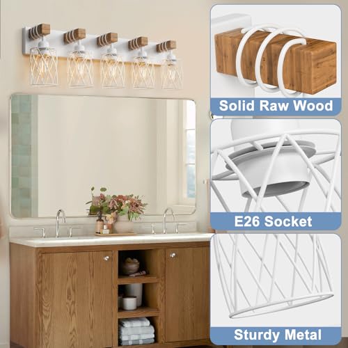 Farmhouse Bathroom Vanity Light