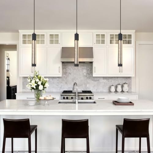 Modern Pendant Lights (Black / 1 Pack)