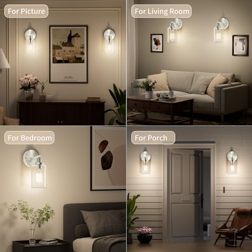 Brushed Nickel Wall Light