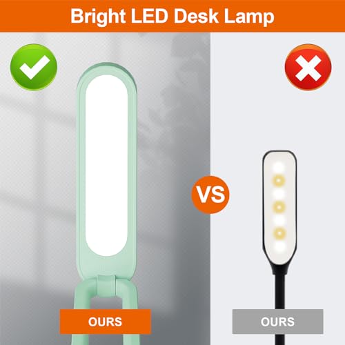 LED Desk Lamp for Office Home & Battery Operated Lamp Rechargeable Lamp Foldable & Portable Light