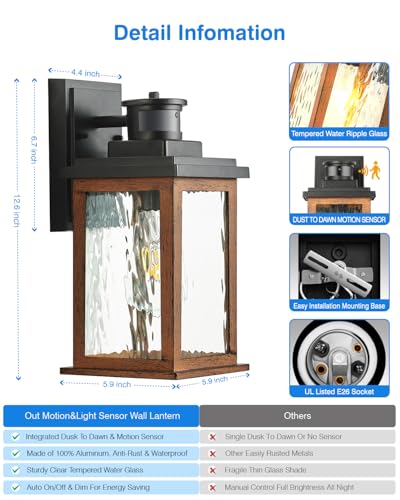 Motion Sensor Outdoor Light