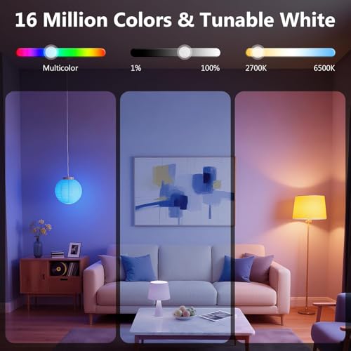 Smart Light Bulbs (4 Count)