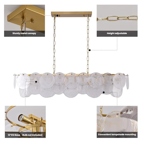 Modern Glass Chandelier