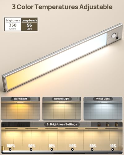 Under Cabinet Lighting with Remote Control (8 Count)
