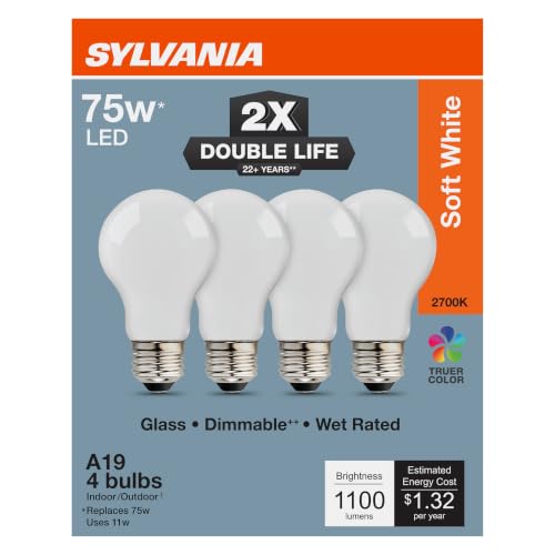 Sylvania Double Life LED Light Bulb (4 Count)