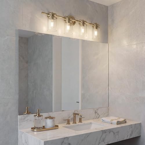 Brinley 4 Light Farmhouse Vanity Light