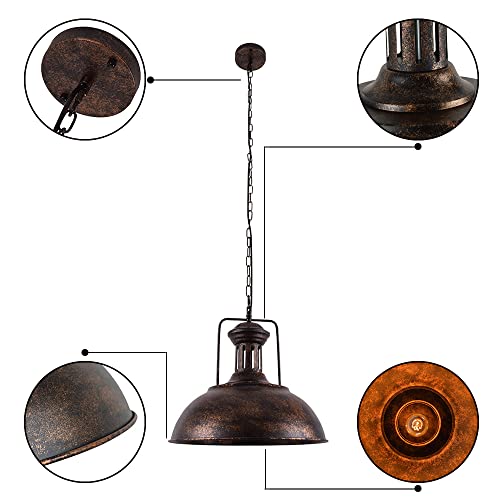 16.14" Farmhouse Pendant Light