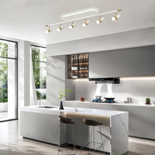 6 Light LED Track Lighting Fixtures Ceiling