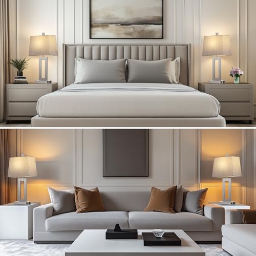 Bedside Table Lamp Set of 2 (2 Count)