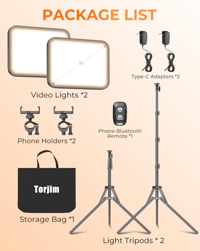 11 Inch Video Light Kit for Creators